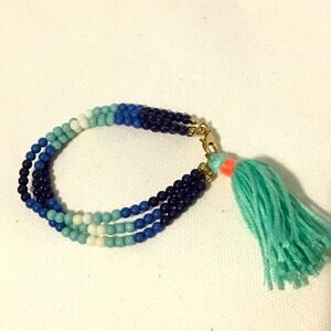 Beaded Tassel Bracelet